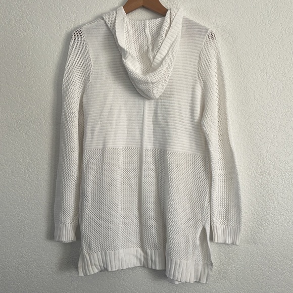 Hooded Knit Cardigan, Size L - Picture 7 of 9